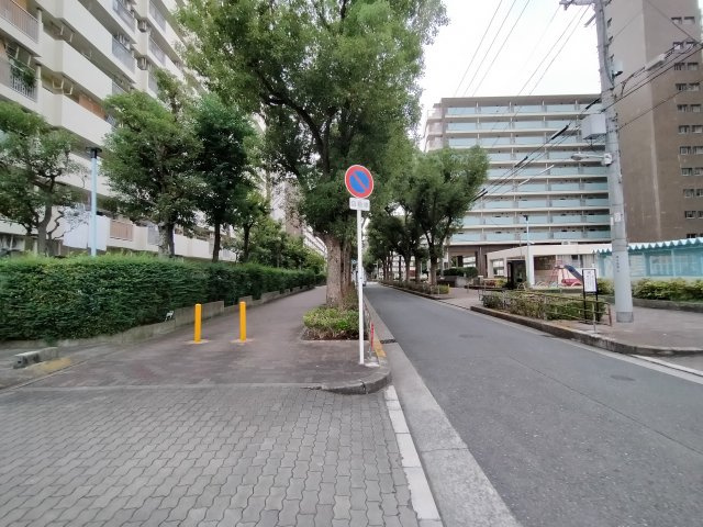 すみれ橋第一コーポ　一号棟の周辺|周辺道路です。