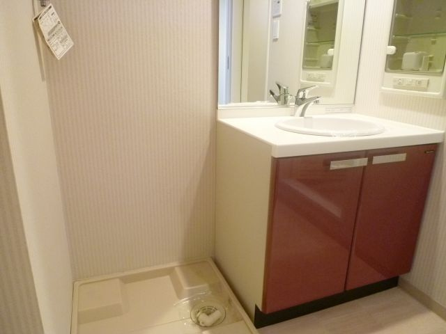 エスレジデンスガクエンザカの独立洗面台