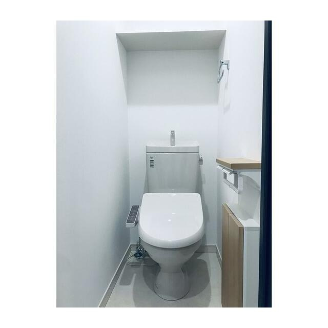 熊本市中央区本荘３丁目の賃貸マンションのトイレ