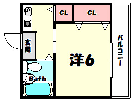 【間取り】 | シャルムMITI