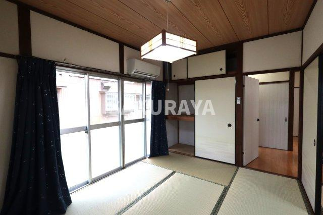 吉川方貸家の和室|現況と異なる場合があります。