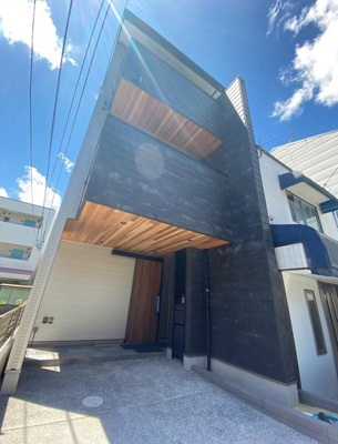 【外観】 | 下鴨蓼倉町　新築戸建☆大文字を望むルーフバルコニーあり☆
