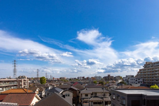 【展望】 | 南側は低層住居地域につき、開放感・眺望共に良好です。