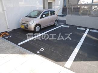 【駐車場】 | ラフィーネ井尻ⅡA棟の駐車場