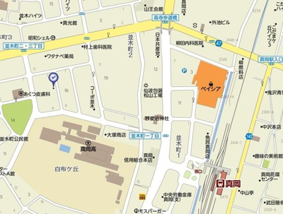 【地図】 | パークサイド並木 | 案内図