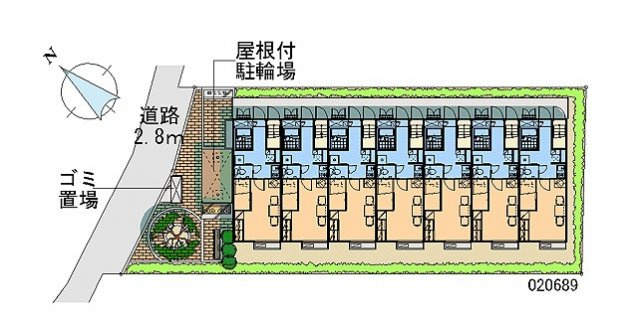 レオパレスベルデハイムのその他共用部分