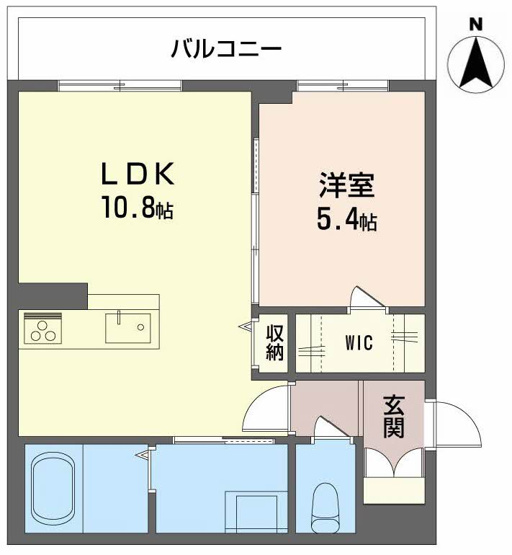 【間取り】 | ベレオ和歌山駅東