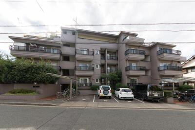 【外観】 | 三旺マンション名東　★仲介手数料無料★　蓬来小学校　猪子石中学校 | リノベーション済み。
保証付きマンションです。