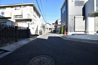 【前面道路含む現地写真】 | 西側4.0ｍ公道