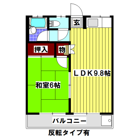 【間取り】 | SKハイツ