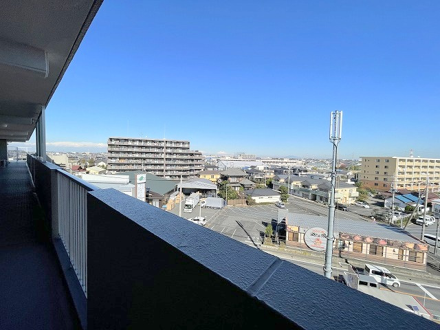 レックスハイム吉川の展望|眺めが最高です。