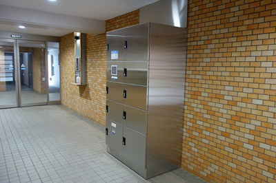 【エントランス】 | サンハイツ豊島 | 宅配ボックス設置しました