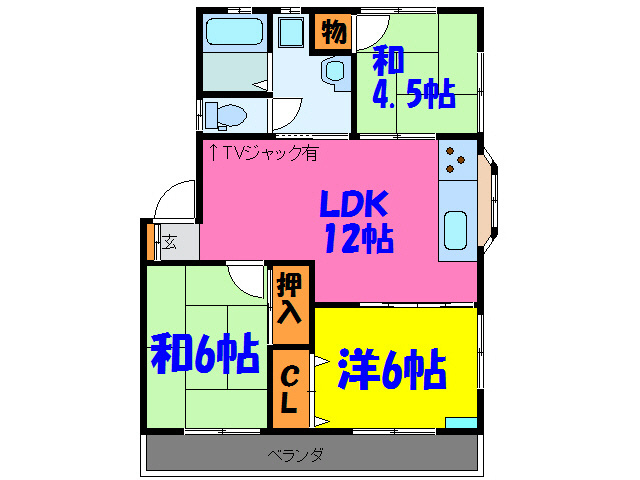 【間取り】 | ウイングハイツ