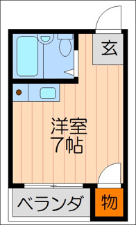 【間取り】 | 堀本マンション