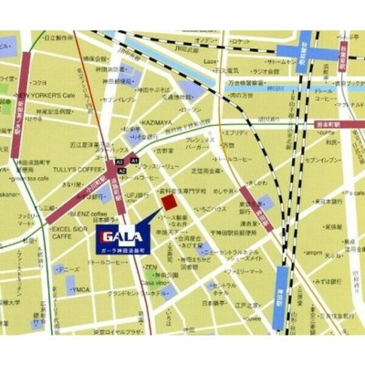 【地図】 | ガラ・シティ神田淡路町