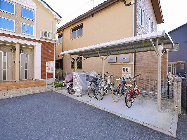 レジデンス・スルガのその他共用部分|駐輪場です