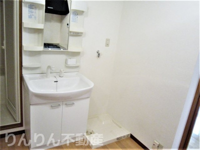 【洗面所】 | カリーノ パラッツォ | 使いやすい洗面所です