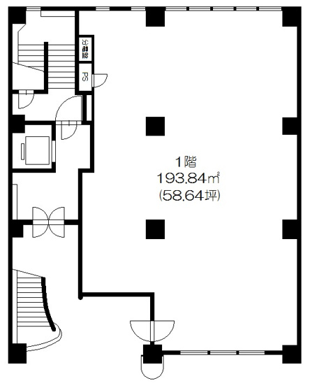 【間取り】 | K.Sビル | 1階