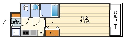 S-RESIDENCE天満Gracisの間取り