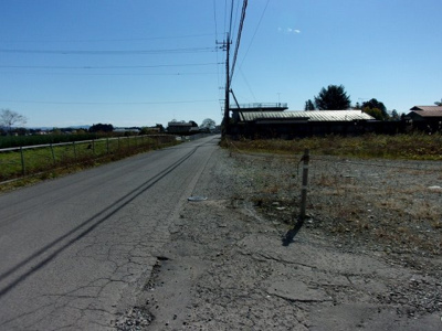 【前面道路含む現地写真】 | 那須塩原市埼玉　1950万円　土地