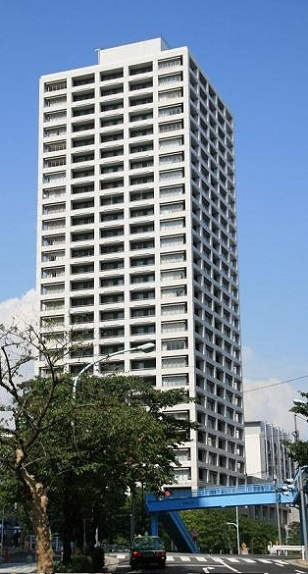 港区芝浦３丁目の賃貸マンションの外観