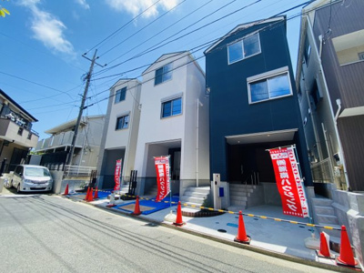 【外観】 | ☆最・大・級・値・下・げ更新☆仲介手数料不要！藤沢市弥勒寺１丁目C号棟 | 建物完成につきご見学して頂けます！陽当たり良好で交通量の少ない住宅街です