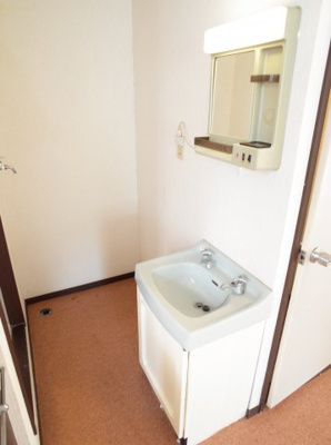 【洗面所】 | グリーンハイツ | 身だしなみはばっちり☆