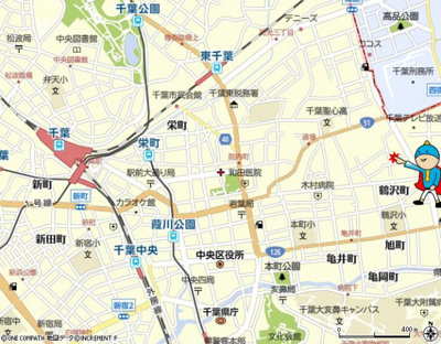 【地図】 | グリーンハイツ | 案　内　図