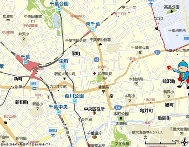 【地図】 | グリーンハイツ | 案　内　図