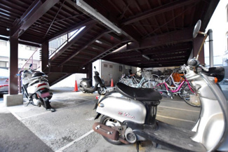 【その他共用部分】 | バイク置き場