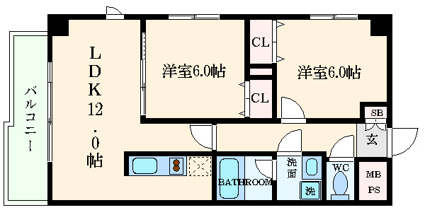 【間取り】 | フローラルコート