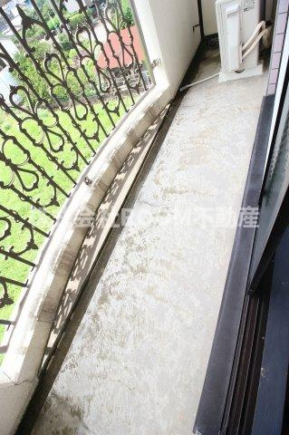 サンハイム霧島のバルコニー|陽当たり良好なバルコニーです
