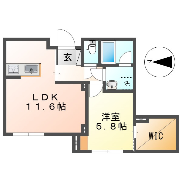 HIRA　TERRACEの間取り