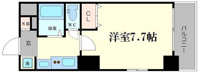 La Douceur難波東の間取り
