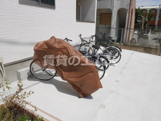 【その他共用部分】 | エクラタント博多南の駐輪場
