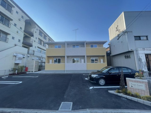 【外観】 | ポルテ・コート | ◆◇◆大人気の入居時の費用負担0円プラン利用可能◆◇◆
〇現地待合わせOK　〇LINE対応可　〇他社物件持込ＯＫ
〇遠隔契約OK　〇お値引き喜んで♪皆様のお問合せをお待ちしています♪
