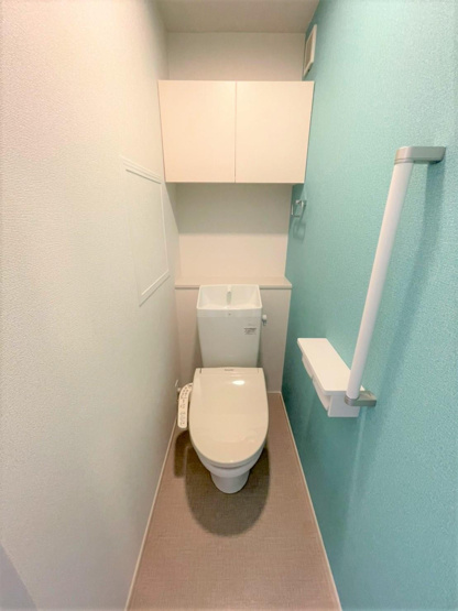 【トイレ】 | ポルテ・コート | ゆったりとした空間のトイレです