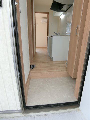 リーフィアⅠ号棟の玄関