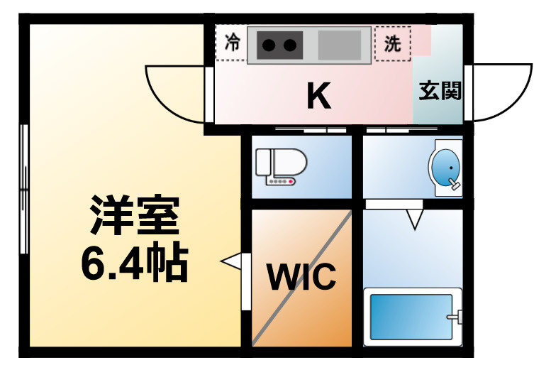 リーフィアⅠ号棟の間取り
