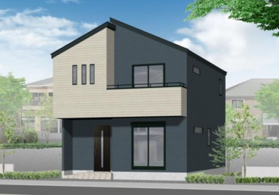 【外観パース】 | 豊四季新築戸建