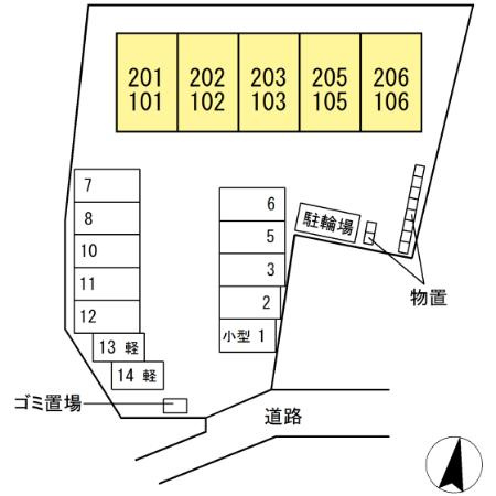 グランメゾン祇園の区画図