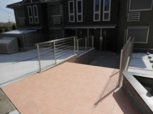 Niji-cortのエントランス