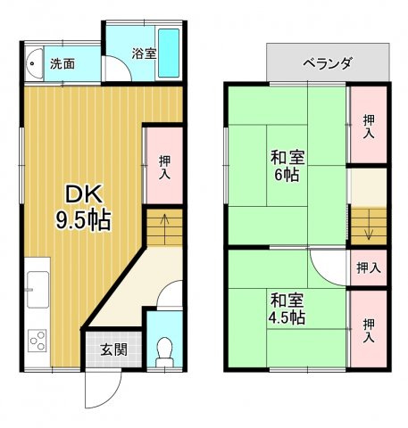 【間取り】 | 山科区大宅御所田町