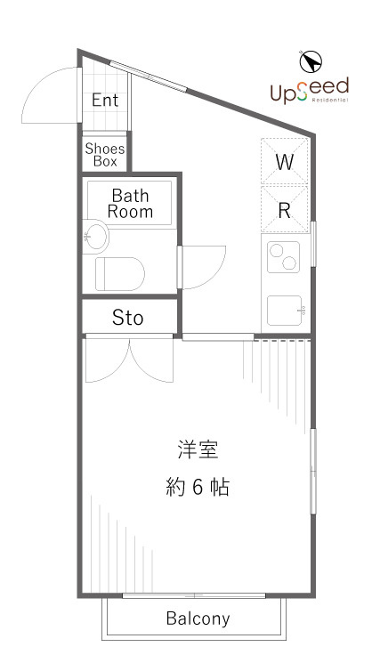 グランドール天神の間取り|グランドール天神