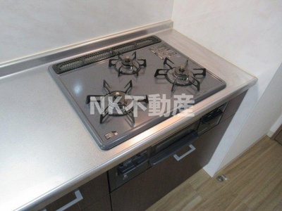 【キッチン】 | Y'z Lucao(ワイズルカオ）（新石切賃貸） | お料理しやすいキッチンです