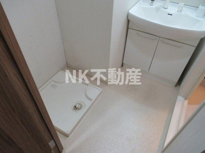 【洗面所】 | Y'z Lucao(ワイズルカオ）（新石切賃貸） | 洗面所です