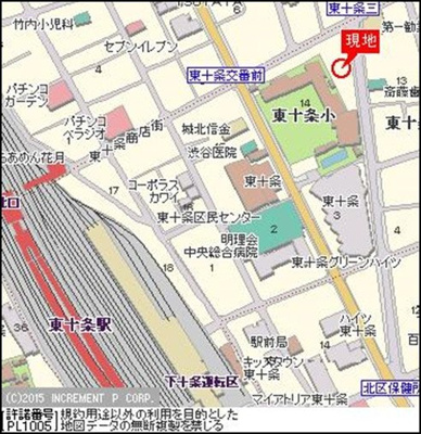 【地図】 | シティ東十条