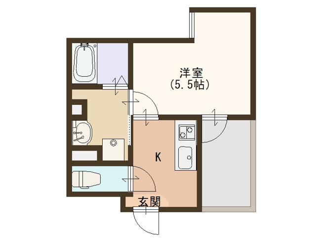 【間取り】 | グランエクラ天下茶屋