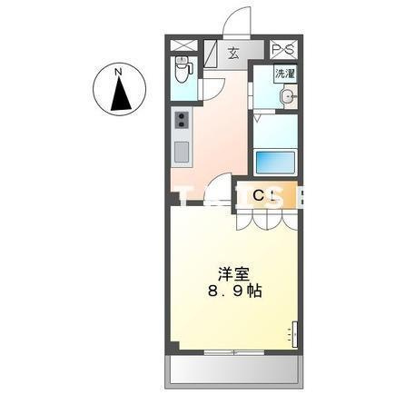 ＣｈａｍｐｓＤｏｒｅｓ（シャンドーレ）の間取り|間取図