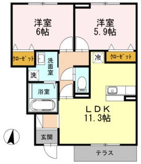 【間取り】 | ラフォレスト